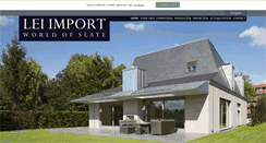 Desktop Screenshot of lei-import.nl